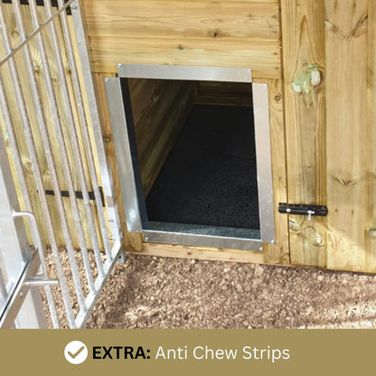 15 x 4ft Pent Duo Dog Kennel – Professional Installation Included