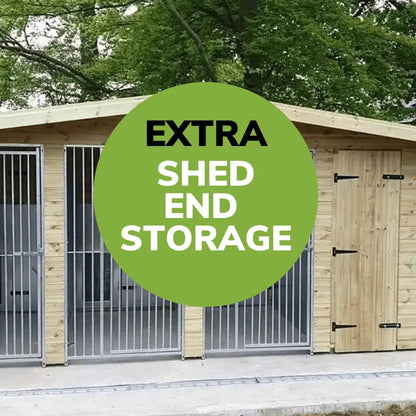 6.5 x 7ft Double Dog Kennel – Professional Installation Included
